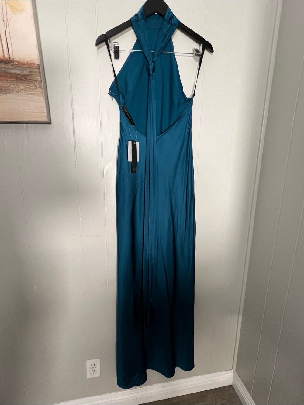 House of Harlow 1960  x REVOLVE Astra Gown in Teal - Picture 5 of 11